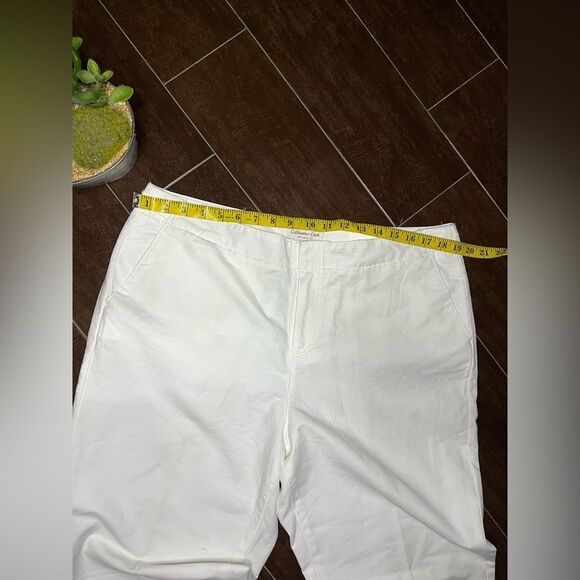 Coldwater Creek white Natural Fit bootcut pants Sz 16 - Picture 6 of 8